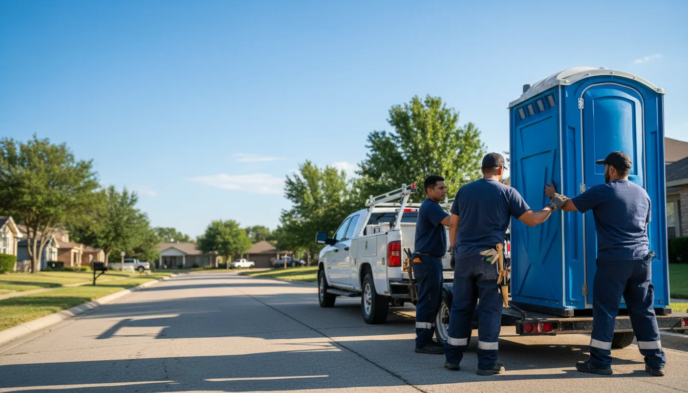 Portable Toilet Rental in Oilton, TX near me